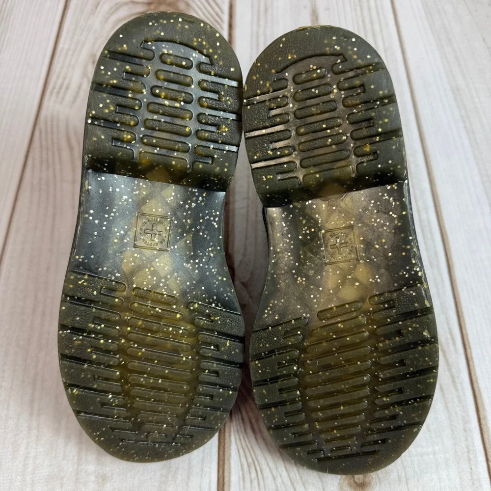 Dr. Martens‎ Girls' 1460 Pascal Black Glitter Boots 3Y